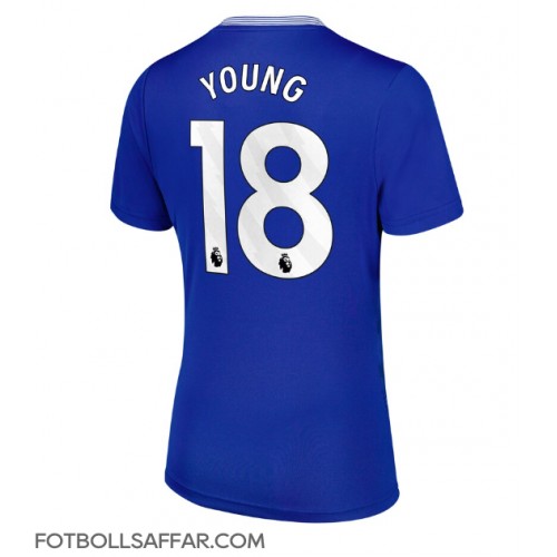 Everton Ashley Young #18 Hemmatröja Dam 2024-25 Kortärmad